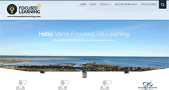 Desktop Screenshot of focusedonlearning.com